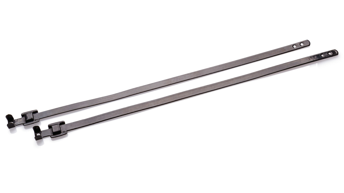 Releasable stainless steel ties